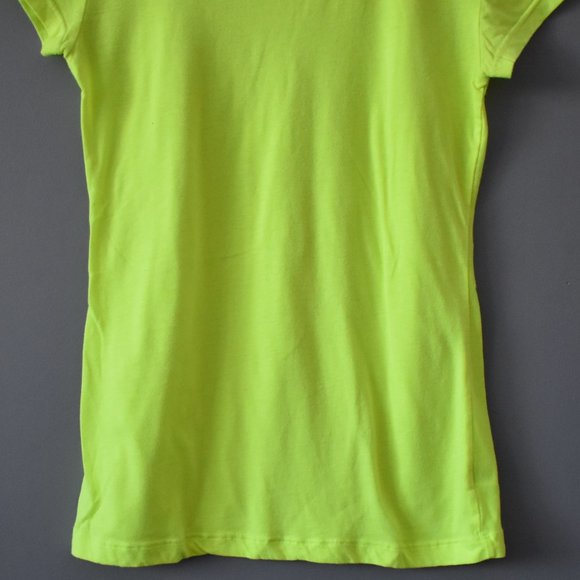 Zenana Outfitter's Neon Yellow T-Shirt - Picture 3 of 6